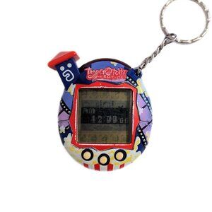 VERY RARE Tamagotchi Connection v5.5 Familitchi Blue Popcorn Movies 2007 TESTED